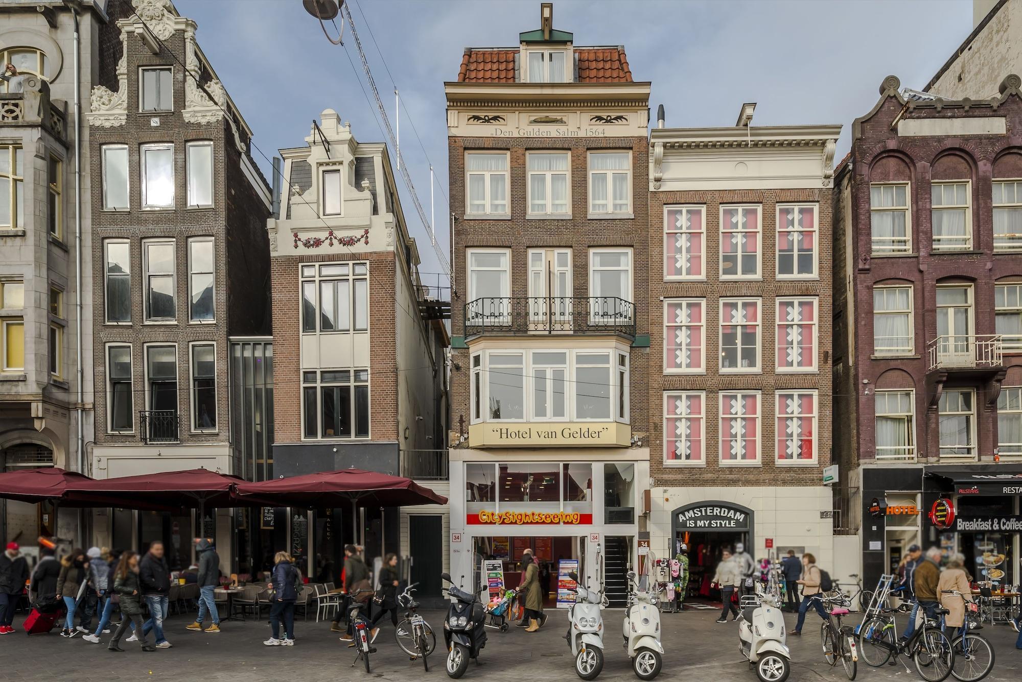 Hotel Van Gelder Amsterdam Bagian luar foto